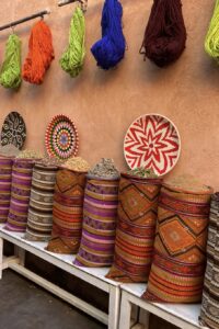 Herbs, spices, dyes and scents from Morocco