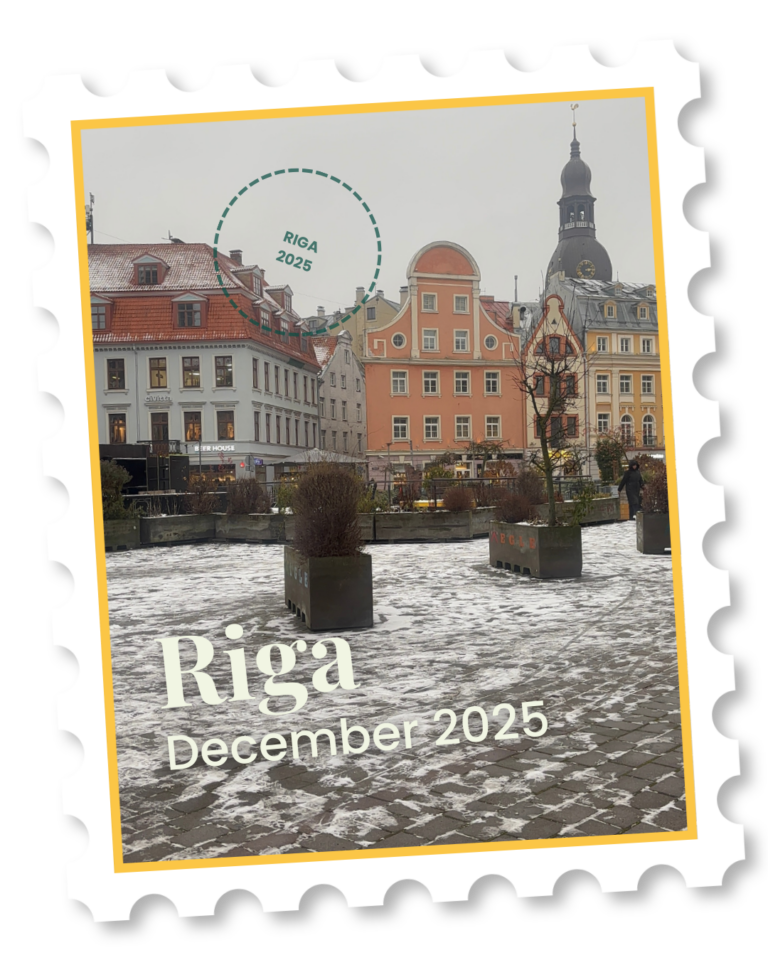 Suitcase Strategist Stamp of Riga