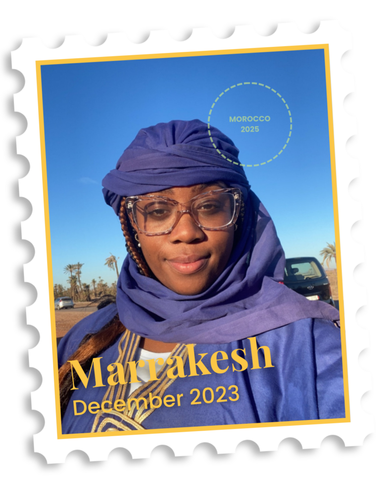 Suitcase Strategist Stamp of Marrakesh